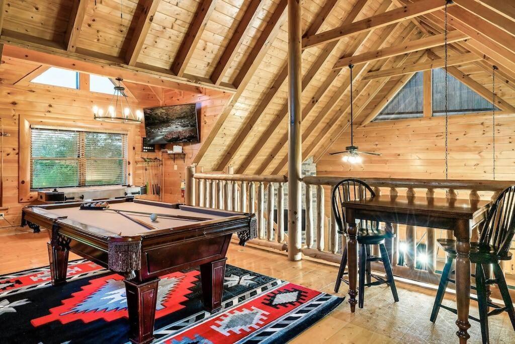 סביירוויל Cabin-N-Smokys! Indoor Resort Pool Views Hot Tub Game Room מראה חיצוני תמונה